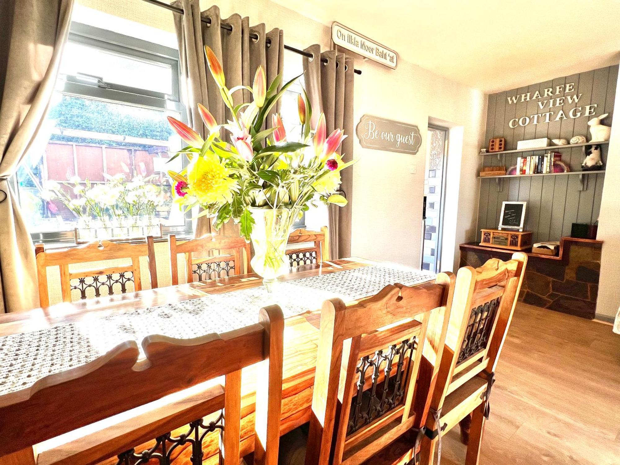 Wharfe View Cottage Ilkley Bagian luar foto